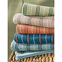  stripe towels, bath towels, bamboo towel, hand towels, wash cloth, beach towels, about towels, how towels are made, types of yarn, cotton yarn, bamboo yarn low twist towels, hygro towels, carded cotton, combed cotton, egytpain cotton, Pima cotton, Supima cotton